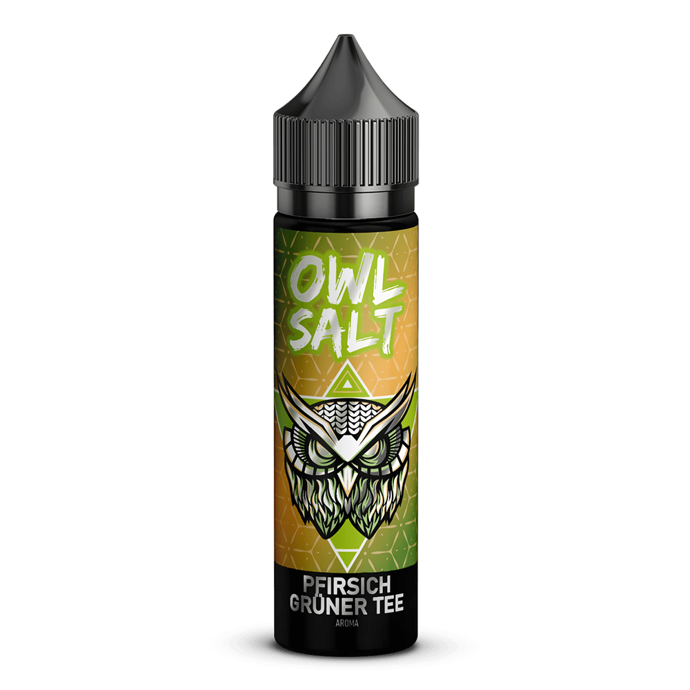 OWL Salt Aroma Longfill - Pfirsich Grüner Tee - 10ml in 60ml Flasche