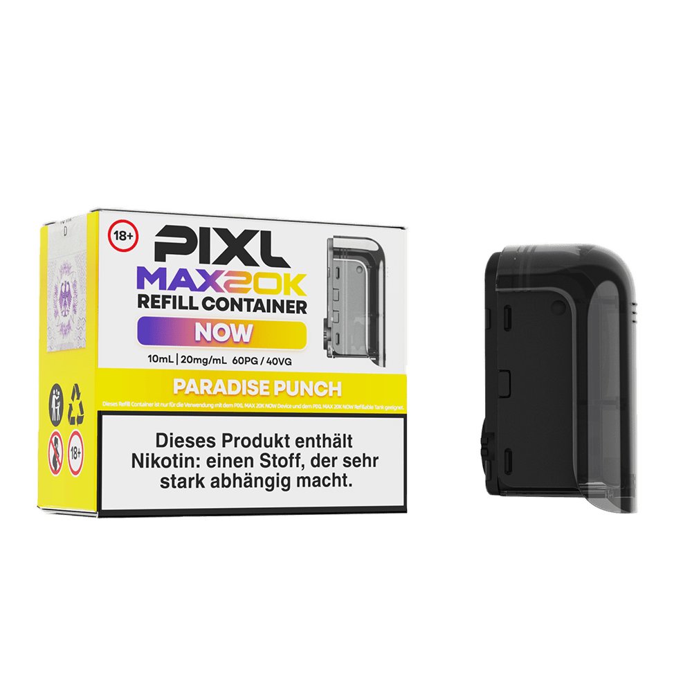 PIXL MAX 20K Einweg Pod - Paradise Punch - 20 mg Nikotinsalz 10ml