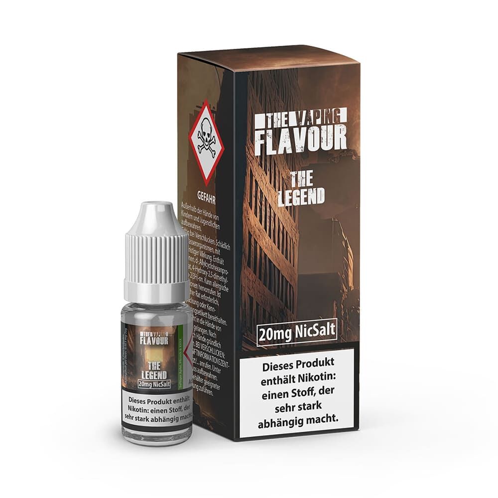 The Vaping Flavour Nikotinsalz - The Legend - Liquid 20mg 10ml