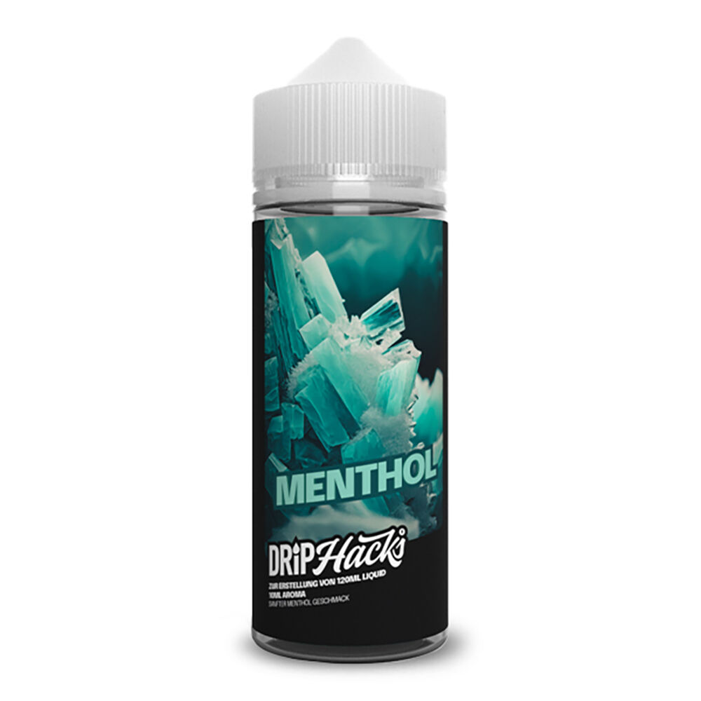 Drip Hacks Longfill - Menthol - 10ml Aroma in 120ml Flasche
