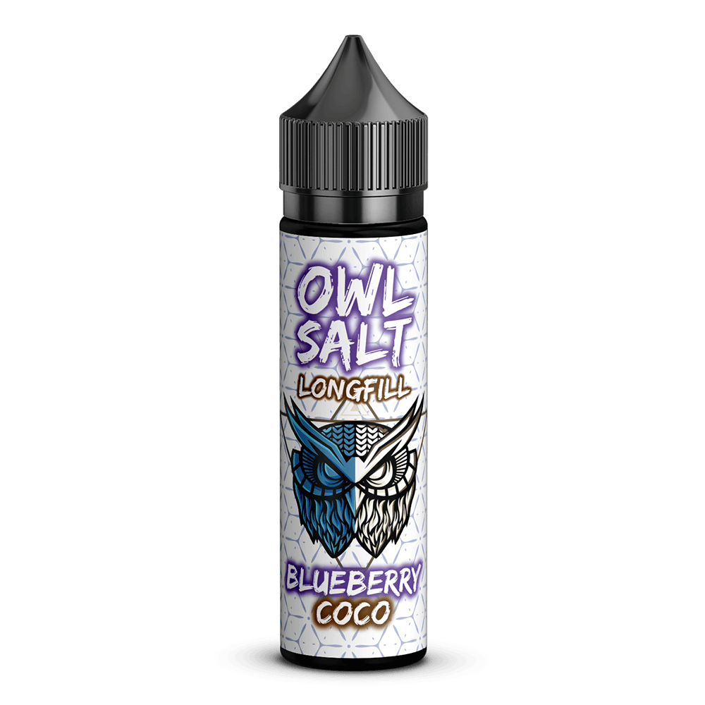 OWL Salt Aroma Longfill - Blueberry Coco - 10ml in 60ml Flasche
