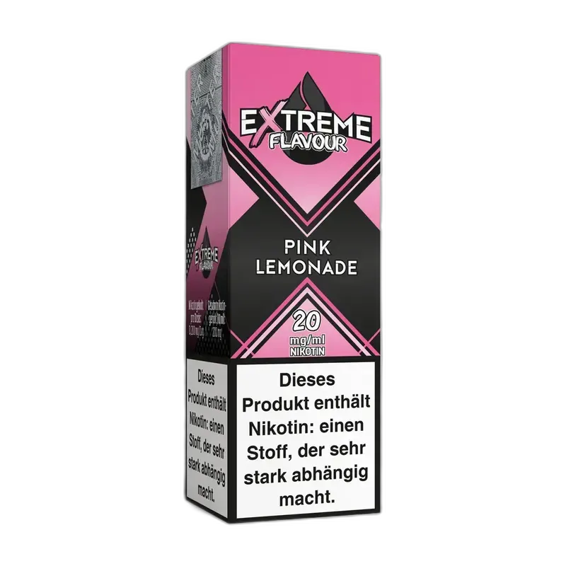 Extreme Flavour - Pink Lemonade - Overdosed Liquid 20mg 10ml HYBRID NICSALT
