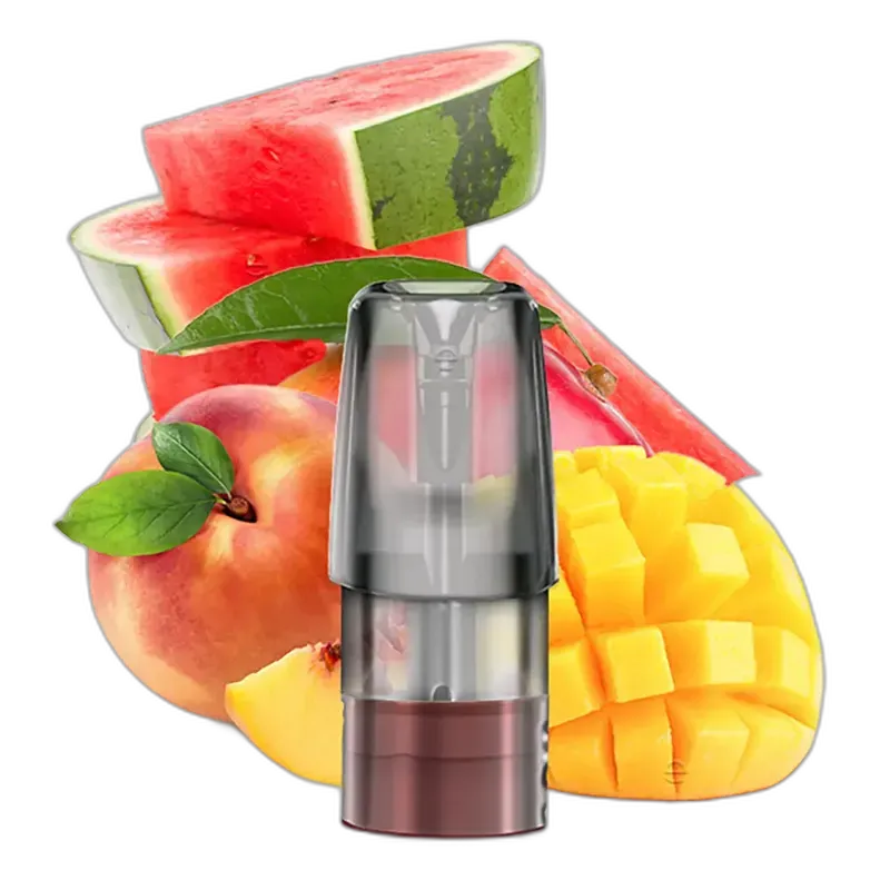 2x Elfbar Mate 500 Einweg P1 Pod - Mango Peach Watermelon - 20mg Nikotinsalz 2ml 2x Elfbar Mate 500 Einweg P1 Pod - Mango Peach Watermelon - 20mg Nikotinsalz 2ml