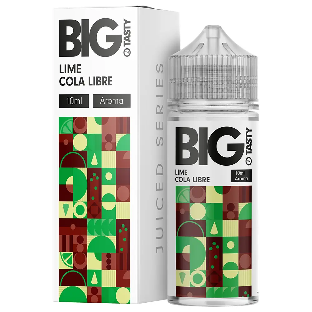 Big Tasty Longfill - Lime Cola Libre - 10ml Aroma in 120ml Flasche
