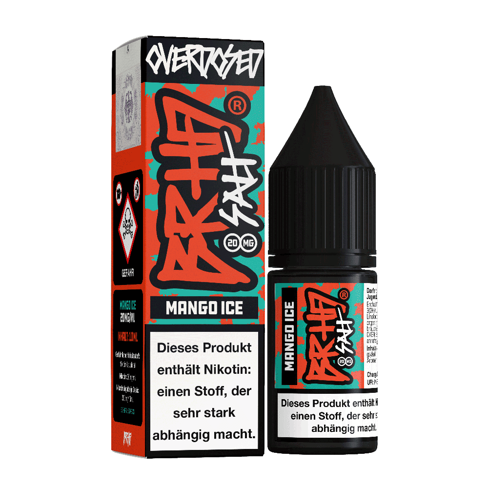 BRHD Barehead Nikotinsalz - Mango Ice - Liquid 20mg 10ml