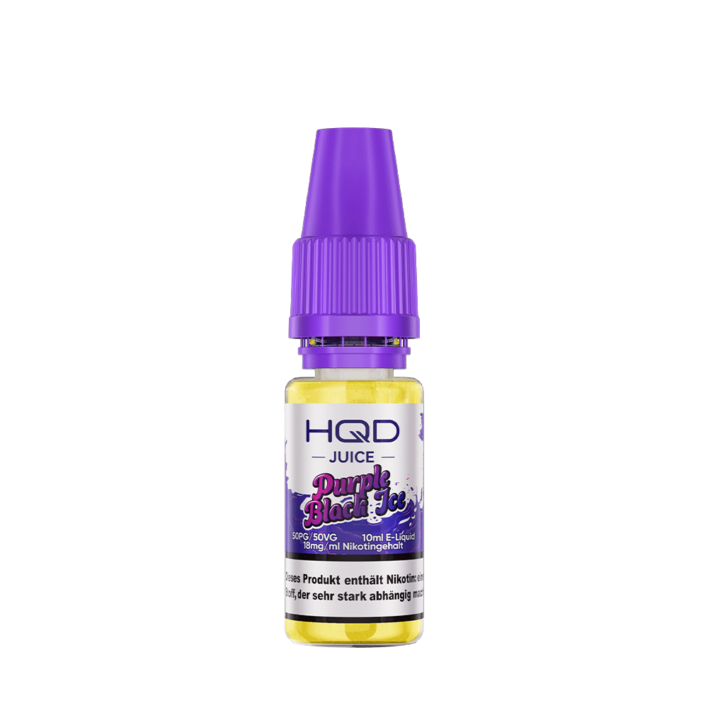 HQD Juice Nikotinsalz - Purple Black Ice - 10ml Liquid 18mg