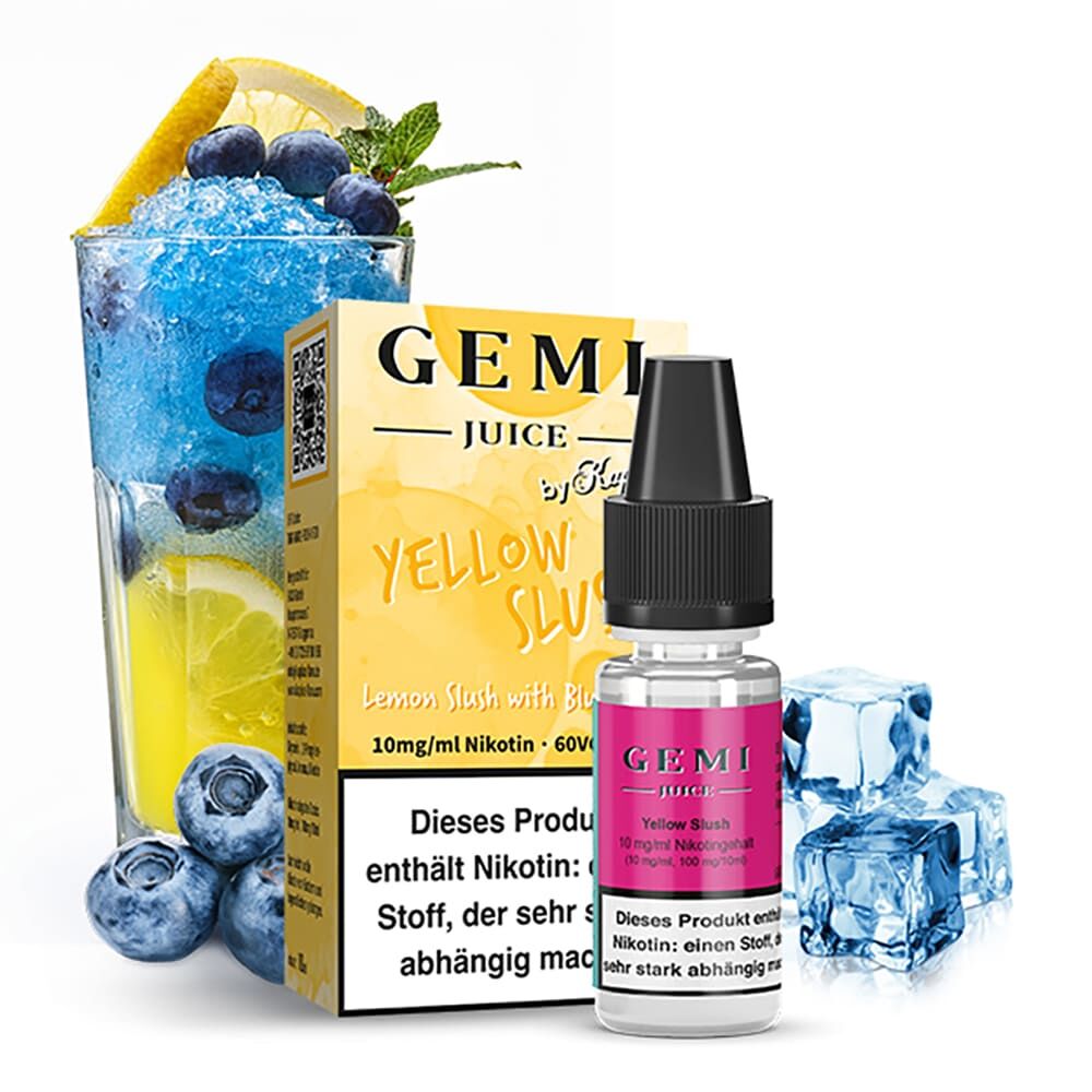 Gemi Juice Nikotinsalz - Yellow Slush - 20mg Liquid 10ml Gemi Juice Nikotinsalz - Yellow Slush - 20mg Liquid 10ml