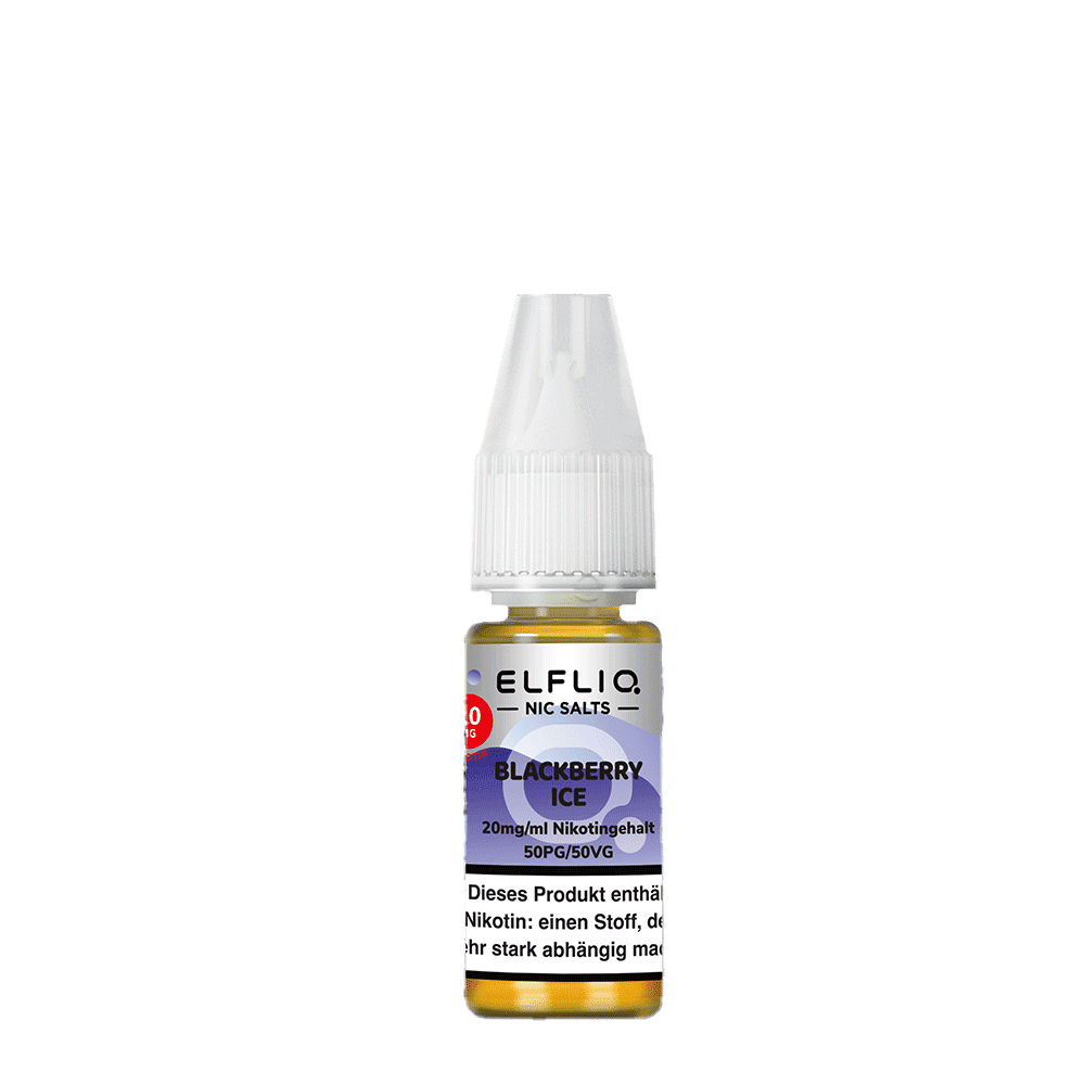 Elfliq by Elfbar Nikotinsalz - Blackberry Ice - Liquid 20mg 10ml