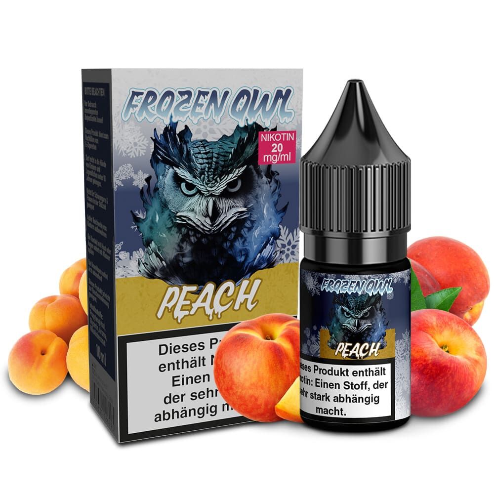 Frozen OWL Nikotinsalz - Peach - 10ml Liquid 20mg