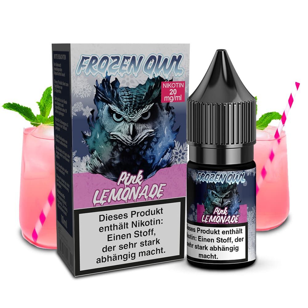 Frozen OWL Nikotinsalz - Pink Lemonade - 10ml Liquid 20mg