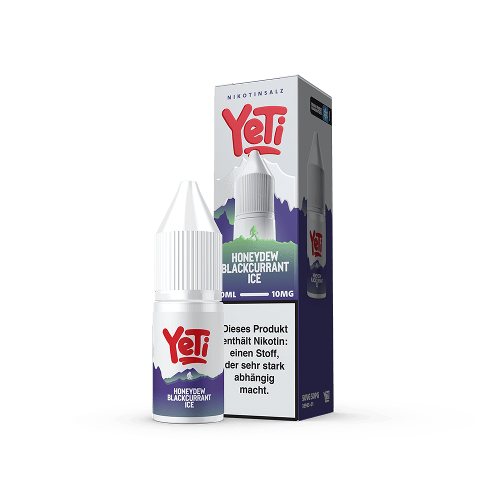 Yeti Summit Nikotinsalz - Honeydew Blackcurrant Ice - Overdosed 10ml Liquid 10mg