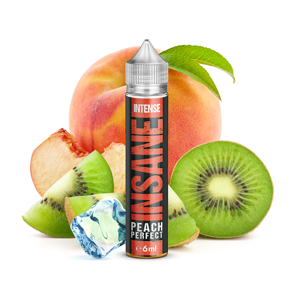 Insane Longfill - Peach Perfect - 10ml Aroma in 75ml Flasche