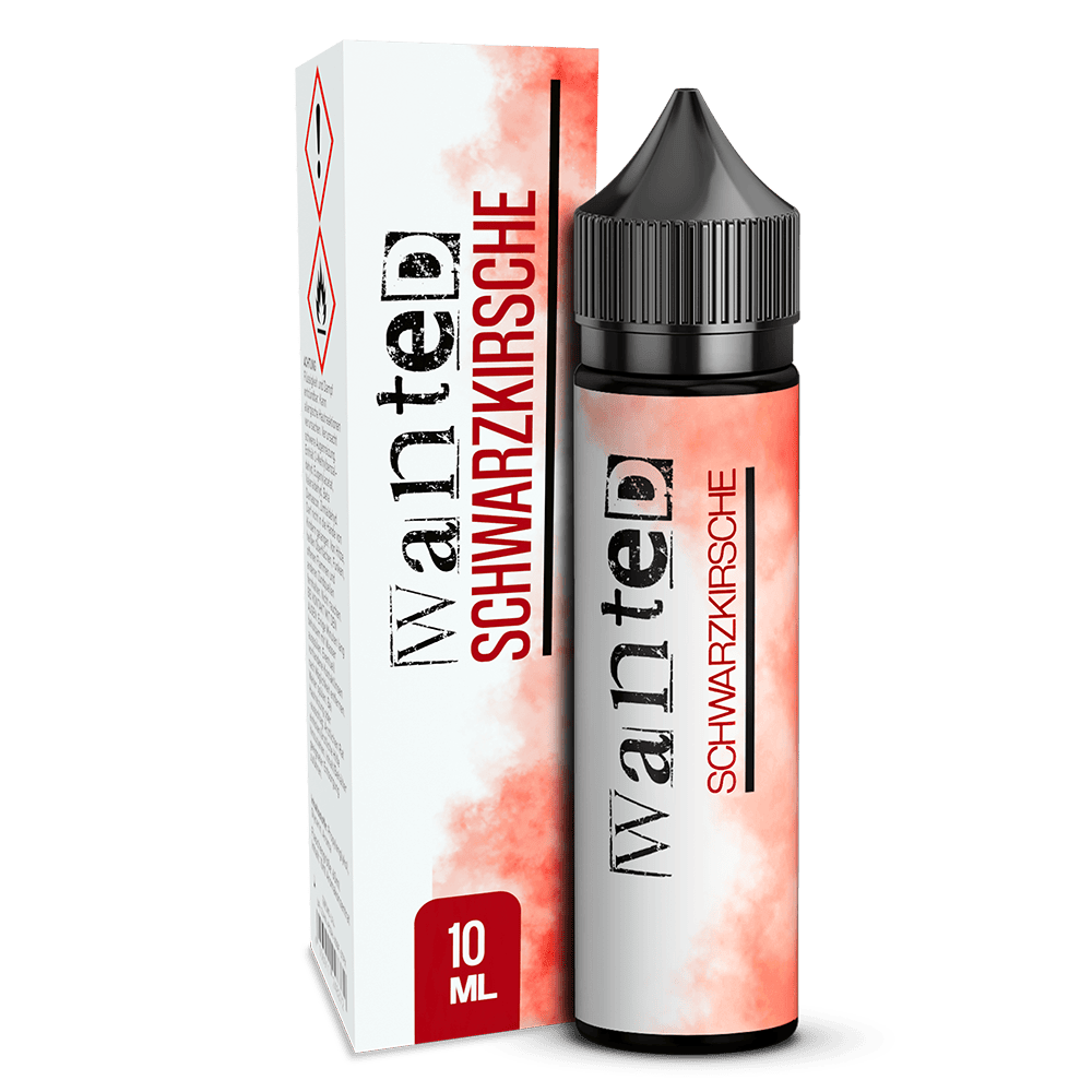 Wanted Aroma Longfill - Schwarzkirsche - 10ml in 60ml Flasche