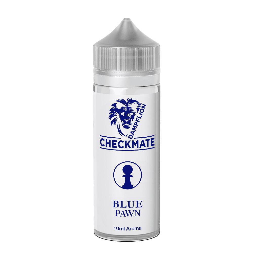 Dampflion Checkmate Longfill - Blue Pawn - 10ml Aroma in 120ml Flasche