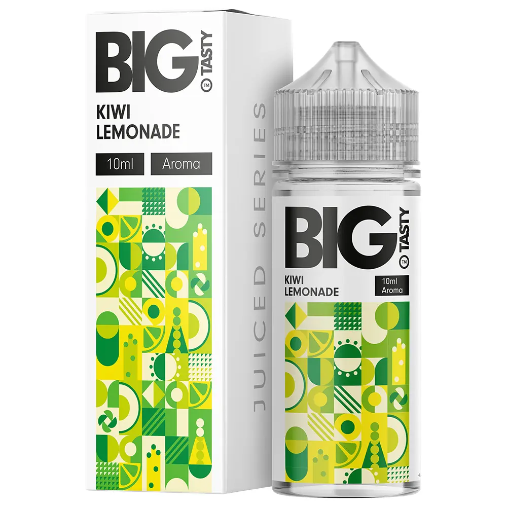 Big Tasty Longfill - Kiwi Lemonade - 10ml Aroma in 120ml Flasche