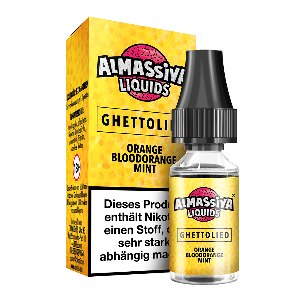 Almassiva Nikotinsalz - Ghettolied - 10ml Liquid 10mg