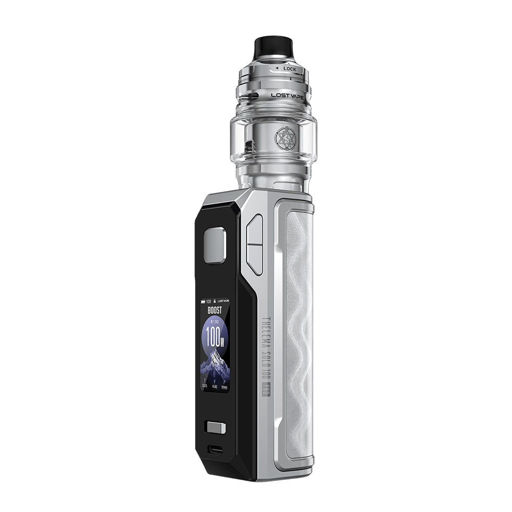 Lost Vape Thelema Solo 100 Pro Kit Wavy Silver