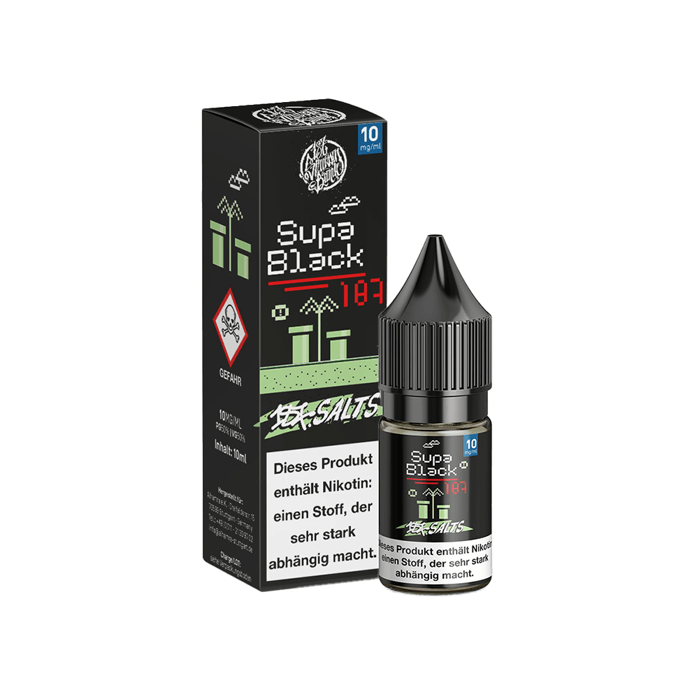 187 Strassenbande Nikotinsalz - Supa Black - 10ml Liquid 10mg
