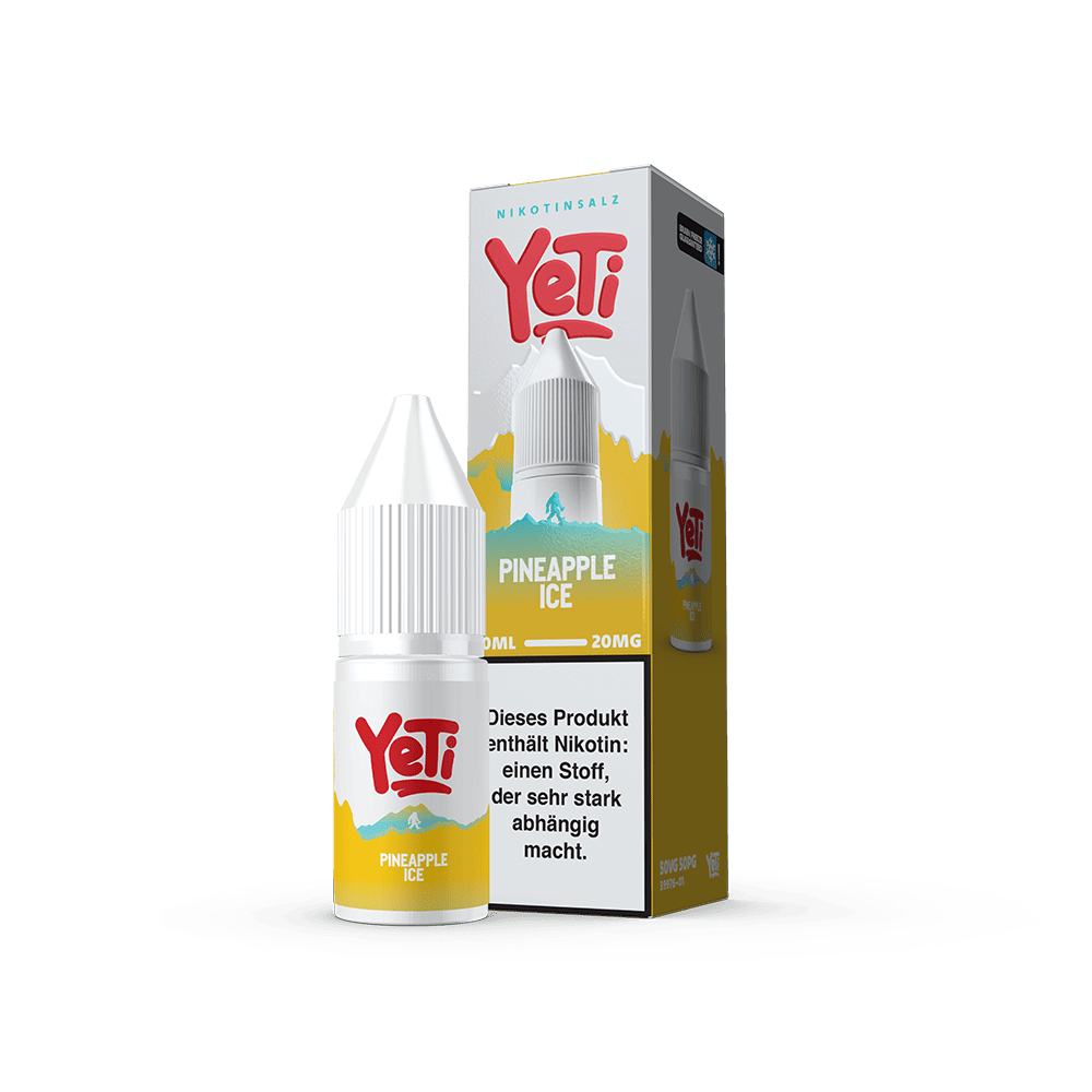 Yeti Summit Nikotinsalz - Pineapple Ice - Overdosed 10ml Liquid 20mg