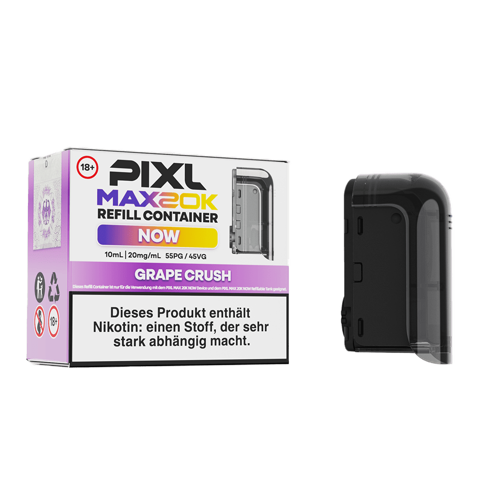 PIXL MAX 20K Einweg Pod - Grape Crush - 20 mg Nikotinsalz 10ml