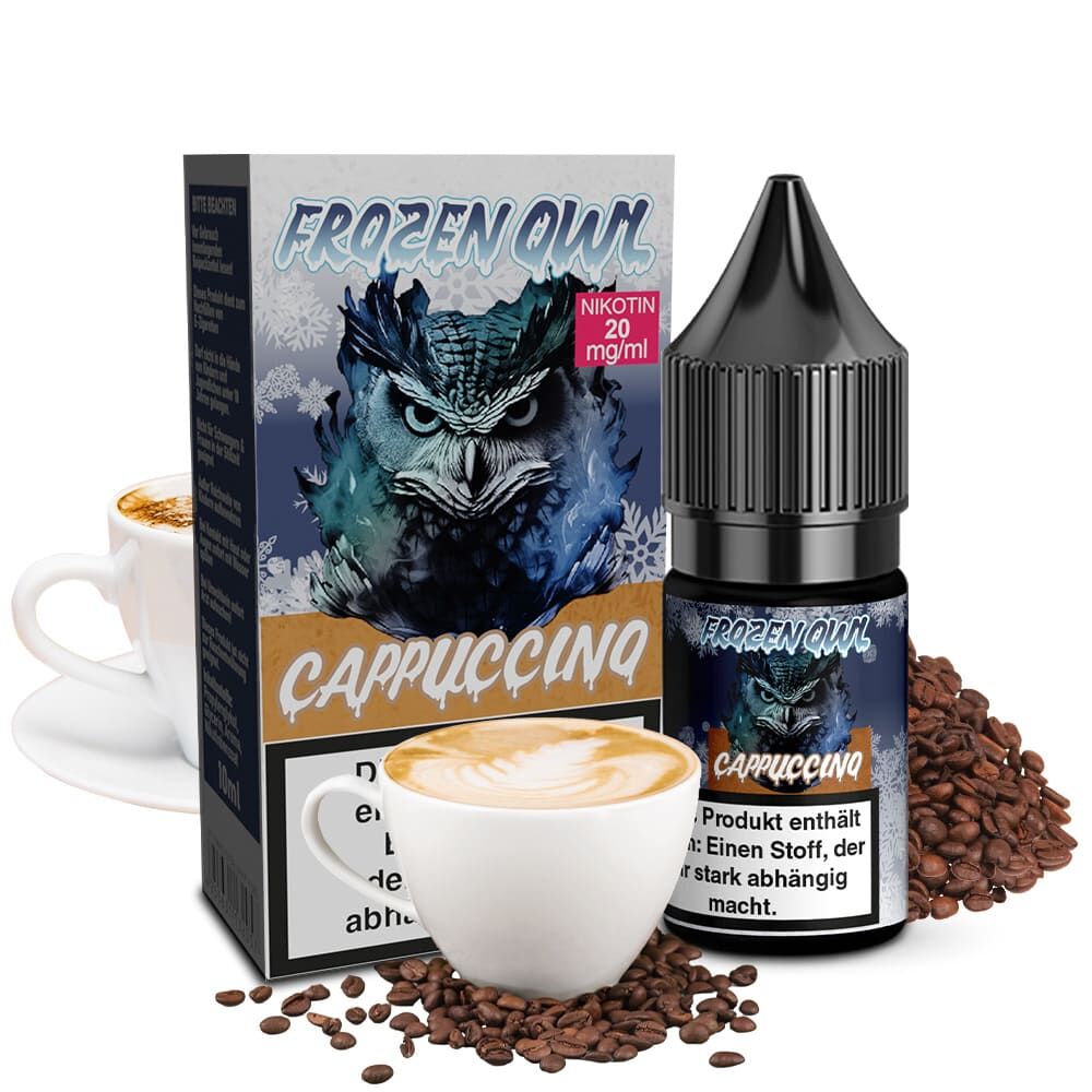 Frozen OWL Nikotinsalz - Cappuccino - 10ml Liquid 20mg