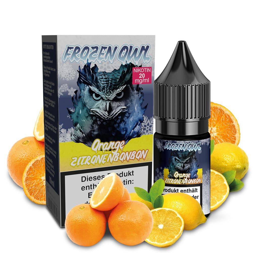 Frozen OWL Nikotinsalz - Orange Zitronenbonbon - 10ml Liquid 20mg