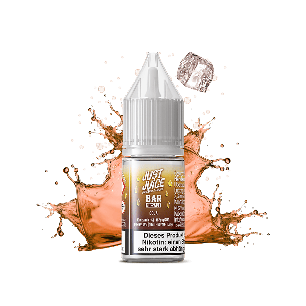 Just Juice Nikotinsalz - Cola - 10ml Liquid 10mg