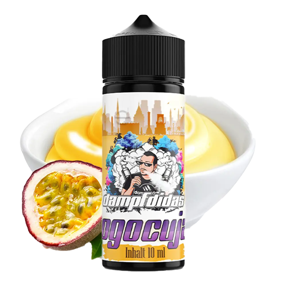 Dampfdidas Longfill - Jogocuja - 10ml Aroma in 120ml Flasche