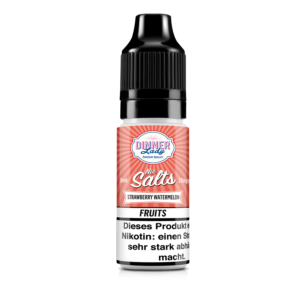 Dinner Lady Nikotinsalz - Strawberry Watermelon - 50/50 10ml Liquid 20mg
