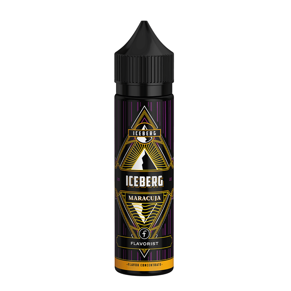 Flavorist Aroma Longfill - Iceberg Maracuja - 10ml in 60ml Flasche