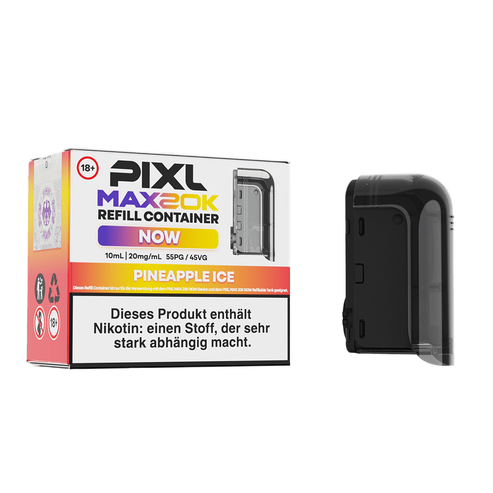 PIXL MAX 20K Einweg Pod - Pineapple Ice - 20 mg Nikotinsalz 10ml