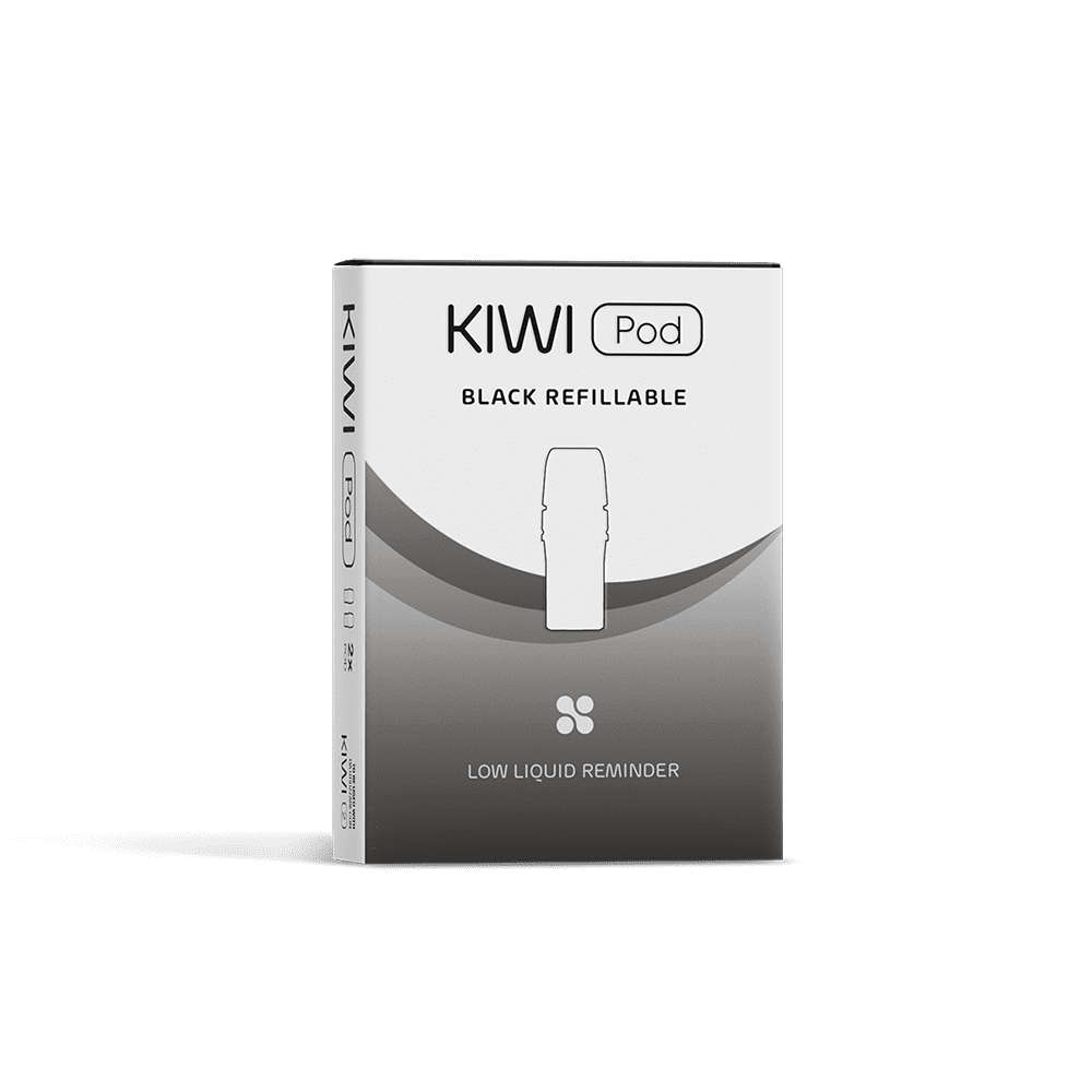 KIWI 2 - Pod inkl. Filter Tip Schwarz 0,8 Ohm