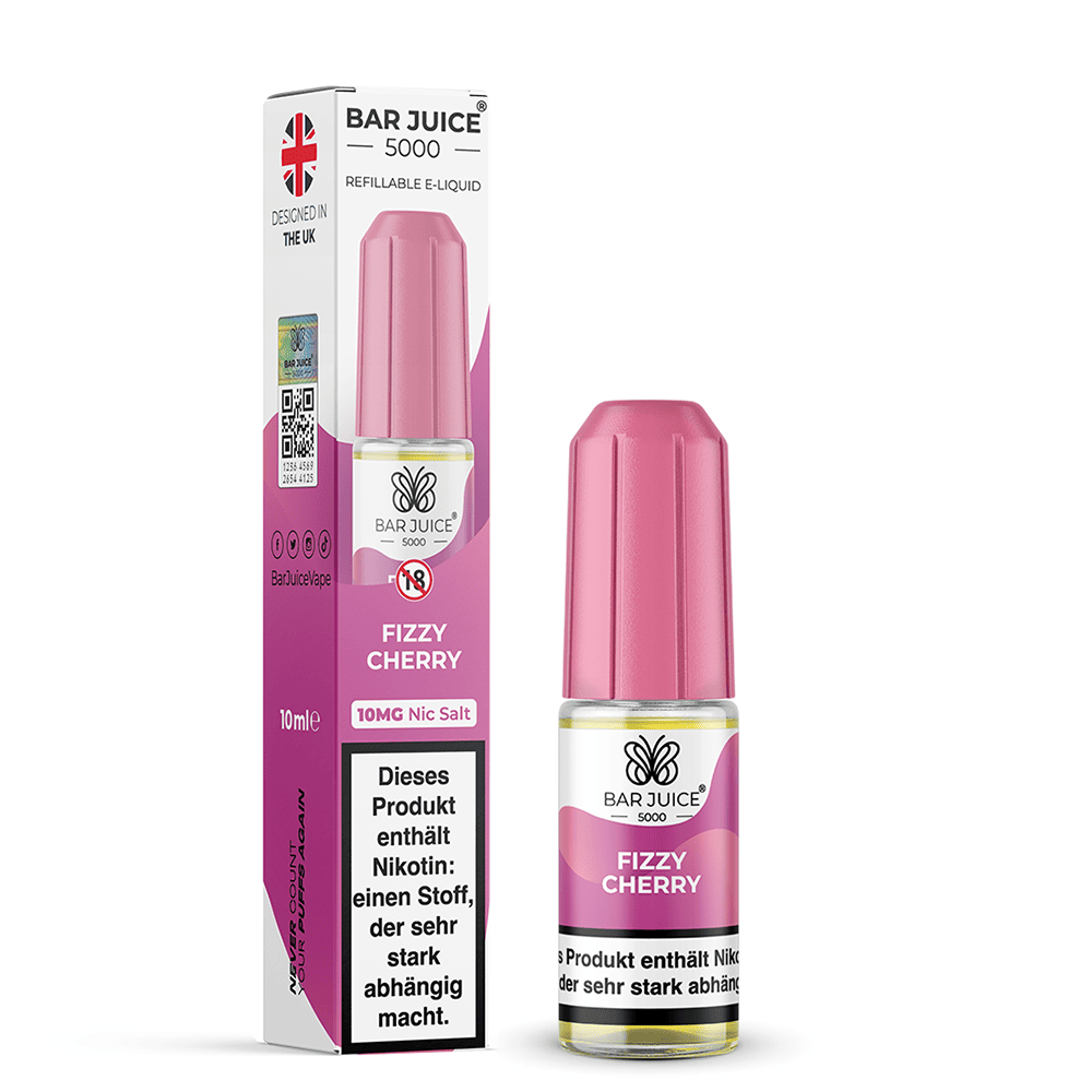 Bar Juice 5000 Nikotinsalz - Fizzy Cherry - Liquid 10mg 10ml