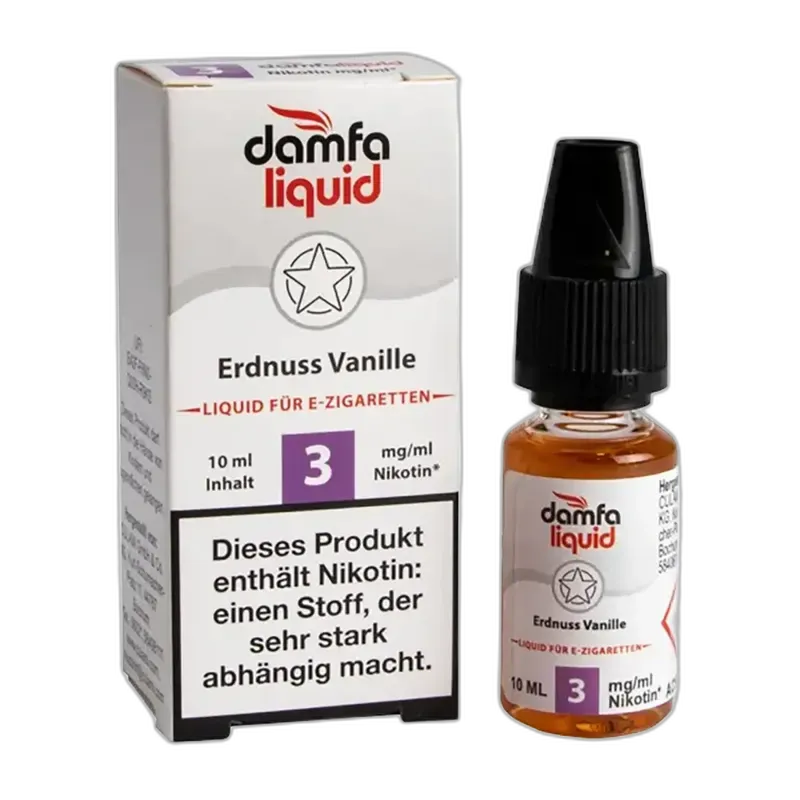 damfaliquid Erdnuss Vanille 3mg