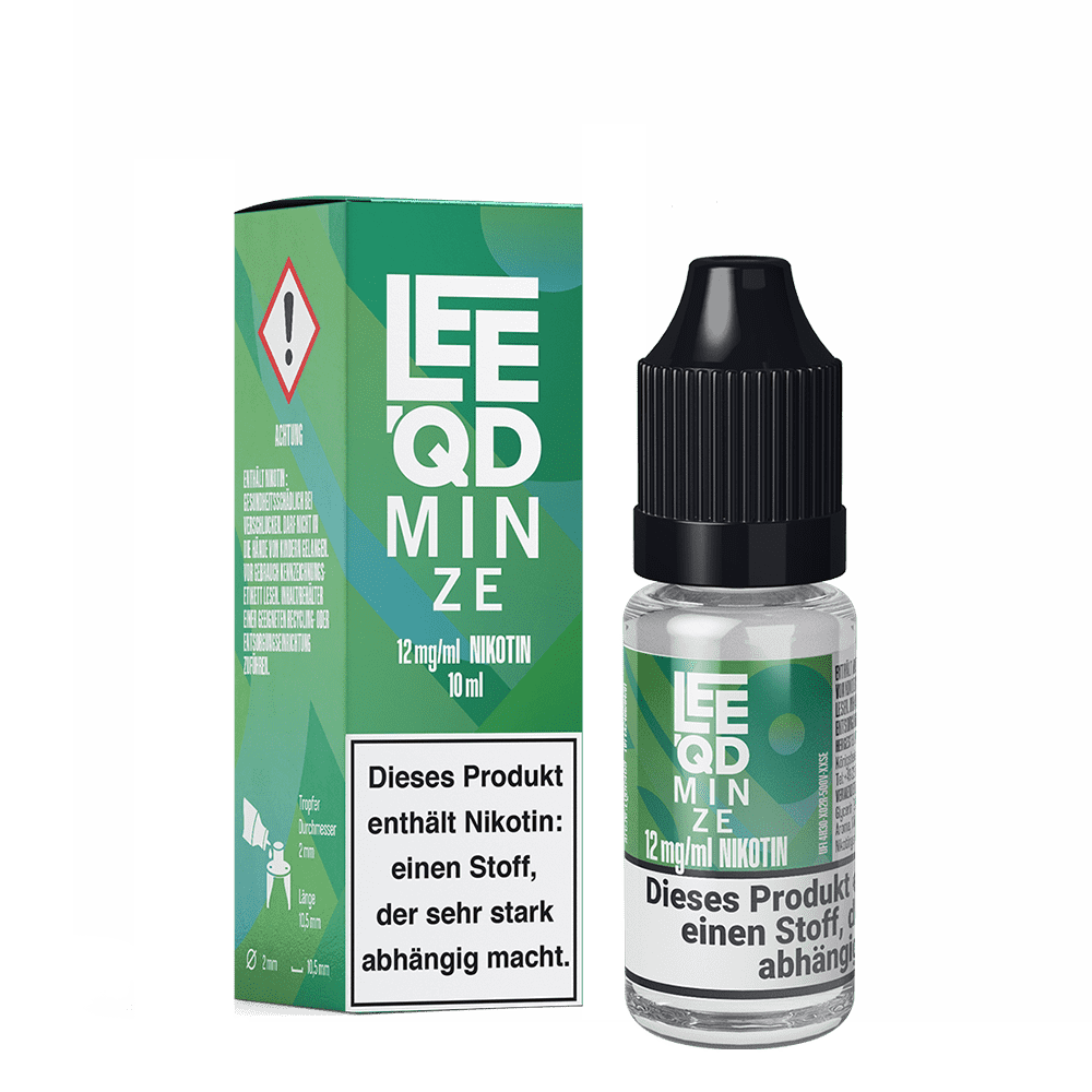 LEEQD Liquid - Fresh Minze - 12mg 10ml LEEQD Liquid - Fresh Minze - 12mg 10ml