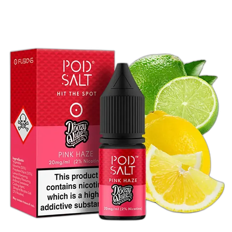 Pod Salt Fusion - Pink Haze - 10ml Liquid 20mg Nikotinsalz Pod Salt Fusion - Pink Haze - 10ml Liquid 20mg Nikotinsalz