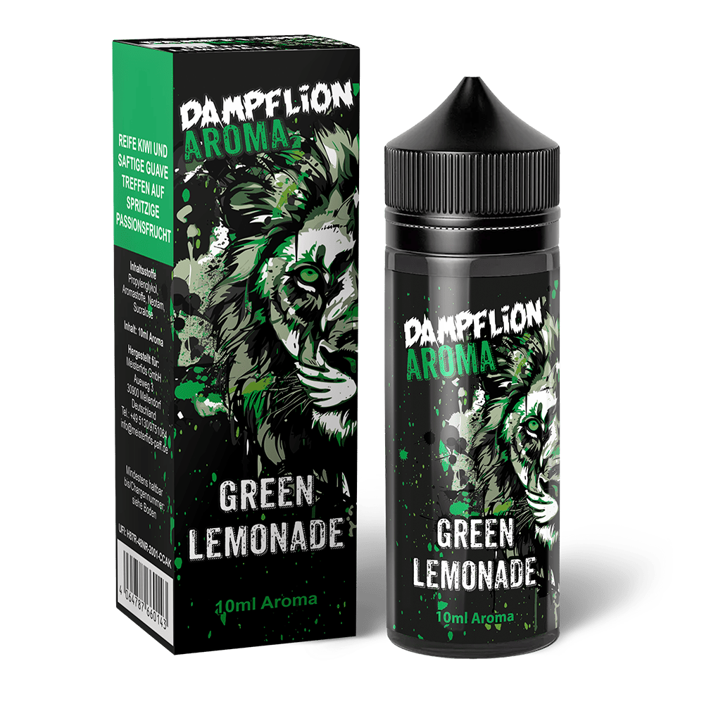Dampflion Intense Longfill - Green Lemonade - 10ml Aroma in 120ml Flasche Dampflion Intense Longfill - Green Lemonade - 10ml Aroma in 120ml Flasche