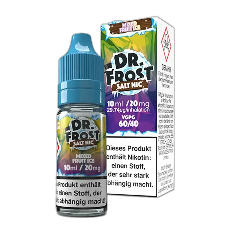 Dr. Frost Nikotinsalz - Ice Cold Mixed Fruit - 10ml Liquid 20mg