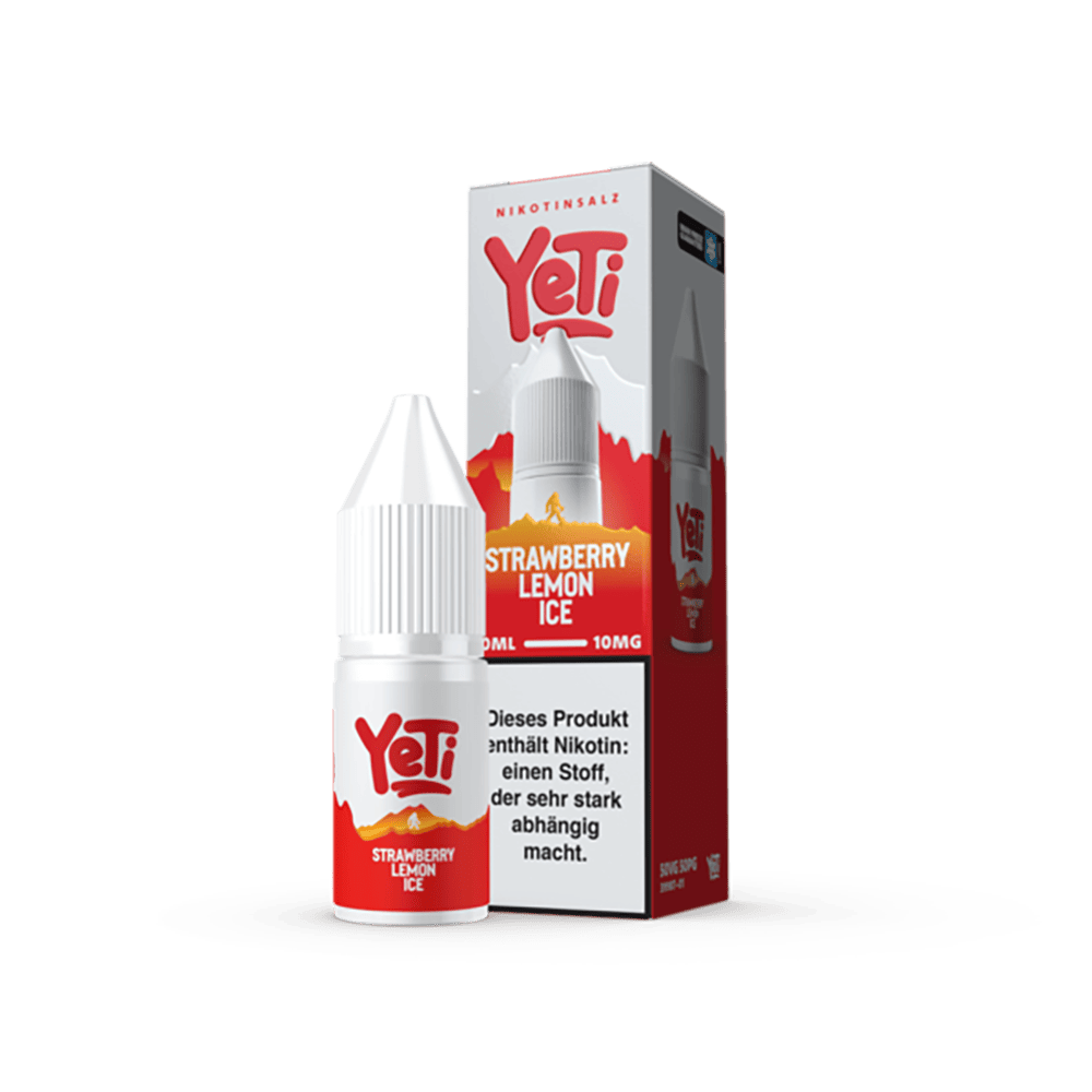 Yeti Summit Nikotinsalz - Strawberry Lemon Ice - Overdosed 10ml Liquid 10mg