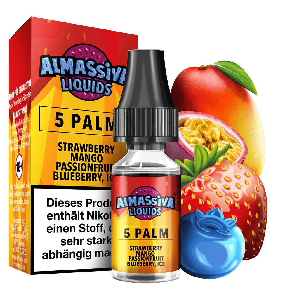 Almassiva Nikotinsalz - 5 Palm - 10ml Liquid 10mg