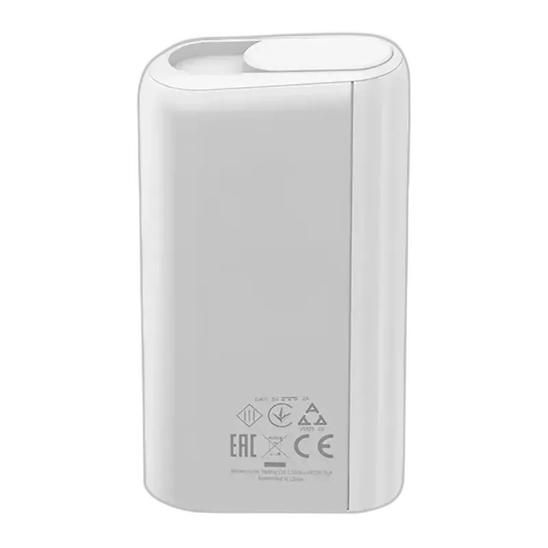 glo hyper+ UNIQ Device Kit White Leather Grey (ehem. glo Hyper+ Enamel White)