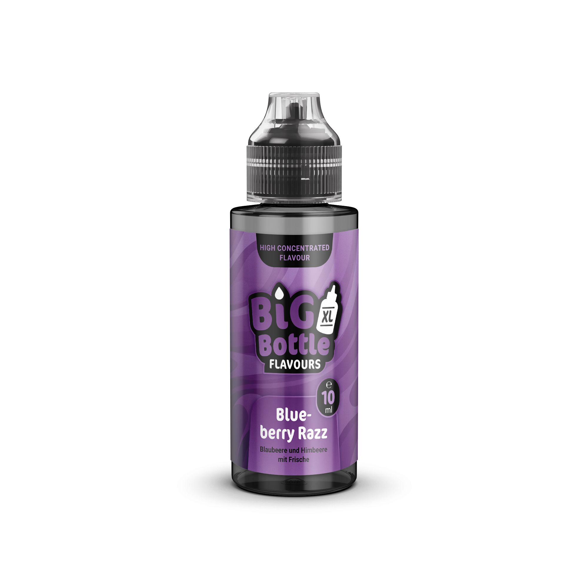 Big Bottle Flavours Longfill - Blueberry Razz - 10ml Aroma in 120ml Flasche