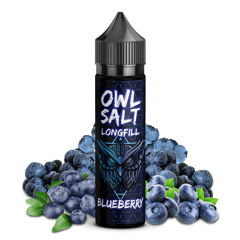 OWL Salt Aroma Longfill - Blueberry - 10ml in 60ml Flasche