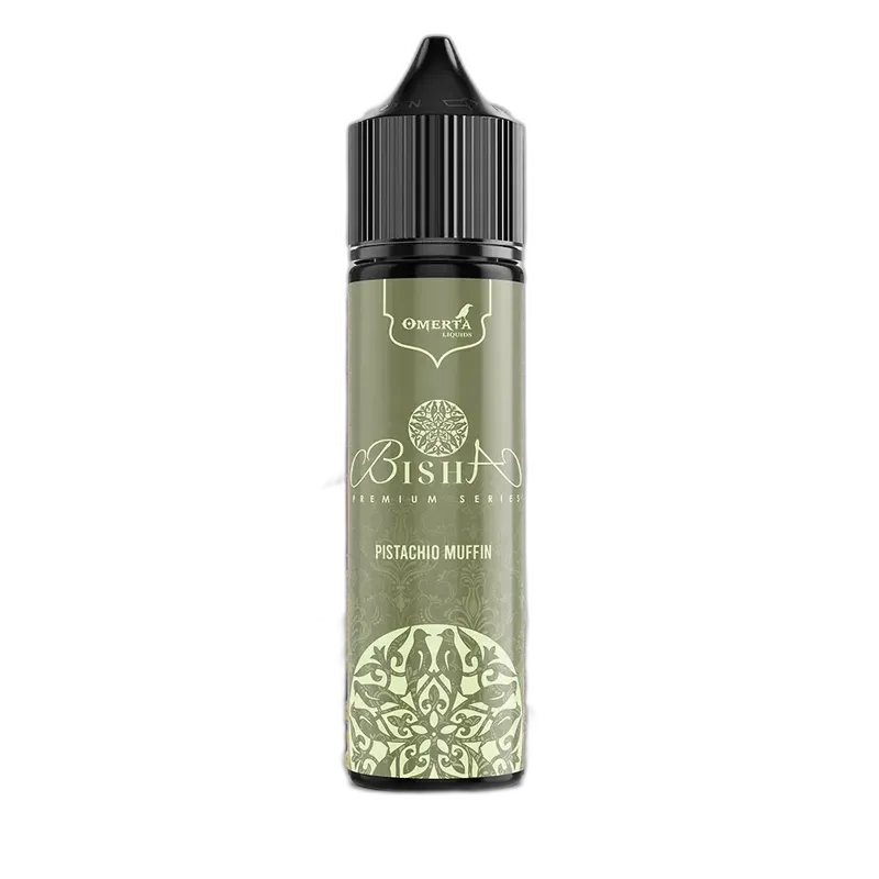 Omerta Aroma Longfill - Bisha Pistachio Muffin - 10ml Aroma in 60ml Flasche