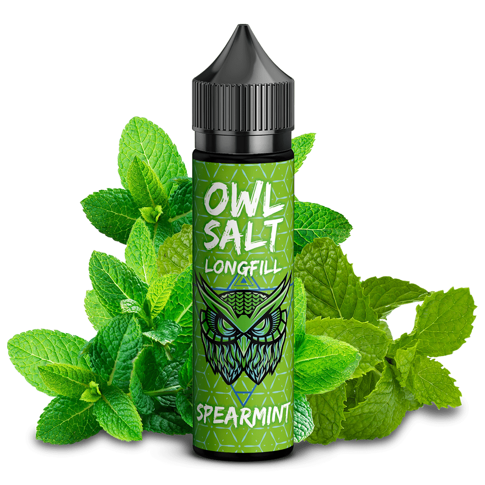OWL Salt Aroma Longfill - Spearmint - 10ml in 60ml Flasche