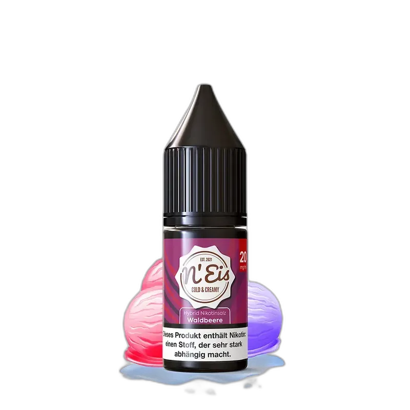 nEis Nikotinsalz - Waldbeeren - 10ml Liquid 20mg