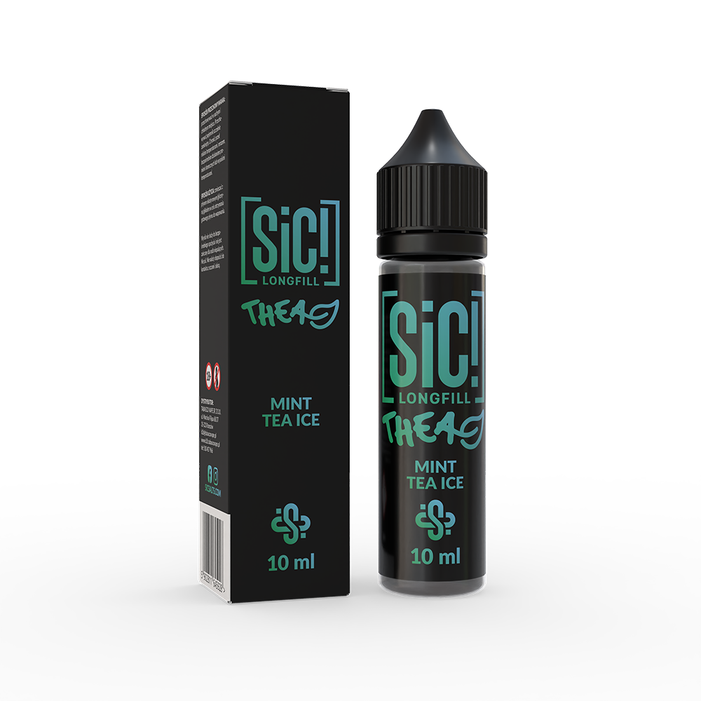 SIC Longfill - Mint Tea Ice - 10ml Aroma in 60ml Flasche