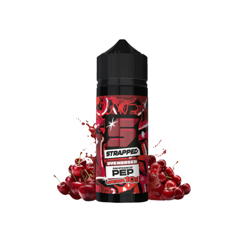 Strapped Longfill - Professor Pep - Overdosed 10ml Aroma in 120ml Flasche