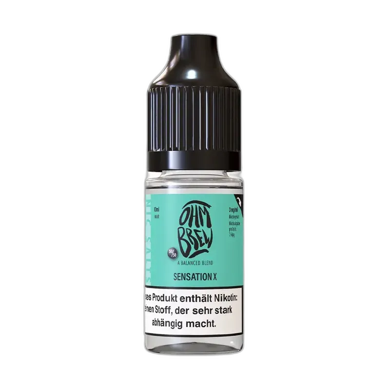 Ohm Brew Nikotinsalz - Sensation X - 10ml Liquid 12mg