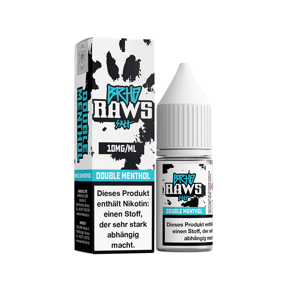 BRHD Barehead Hybrid Nikotinsalz - RAWS Double Menthol - 10mg 10ml